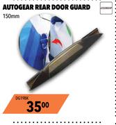 Autogear Rear Door Guard 150mm DG19BK