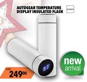 Autogear Temperature Display Insulated Flask FLK01