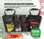 Autogear Back Seat Boot Organiser ST001