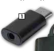 Autogear Type Adaptors Type C To 3.5mm Headphone Adaptor TCA01