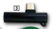 Autogear Type Adaptors Type C To Type C With 3.5mm Adaptor TCA03