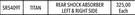 Titan Rear Shock Absorber Left & Right Side For Hundai Atos 1.1 2005-2013 SR5409T-Each