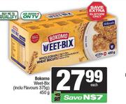 Bokomo Weet Bix (Incl Flavours 375g)-450g