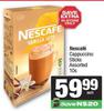 Nescafe Cappuccino Sticks Assorted-10s Pack