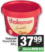 Thokoman Peanut Butter-400g 