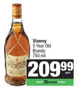 Viceroy 5 Year Old Brandy-750ml