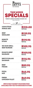 Breys Meat Market : This Week's Specials (04 March - 08 March 2025)