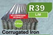 Corrugated Iron 0.27mm-L/M