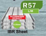IBR Sheet 0.35mm-L/M