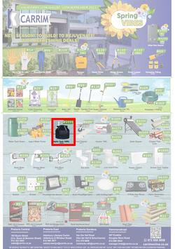 K Carrim Builders Mecca : Spring Vibes (11 August - 11 September 2023), page 1