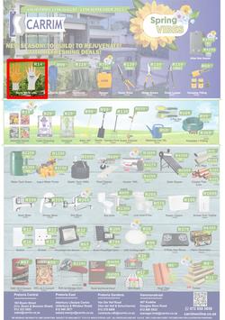 K Carrim Builders Mecca : Spring Vibes (11 August - 11 September 2023), page 1