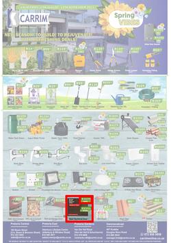 K Carrim Builders Mecca : Spring Vibes (11 August - 11 September 2023), page 1