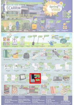 K Carrim Builders Mecca : Spring Vibes (11 August - 11 September 2023), page 1