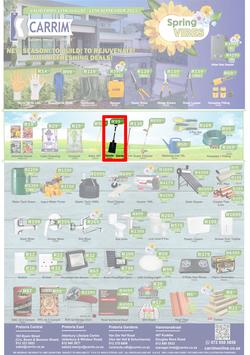K Carrim Builders Mecca : Spring Vibes (11 August - 11 September 2023), page 1