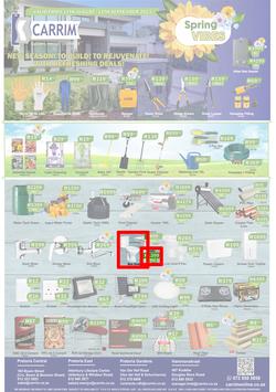 K Carrim Builders Mecca : Spring Vibes (11 August - 11 September 2023), page 1