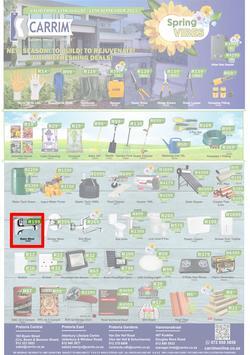 K Carrim Builders Mecca : Spring Vibes (11 August - 11 September 2023), page 1