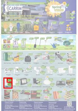 K Carrim Builders Mecca : Spring Vibes (11 August - 11 September 2023), page 1