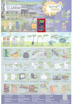 K Carrim Builders Mecca : Spring Vibes (11 August - 11 September 2023), page 1