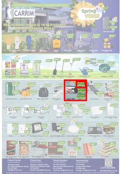 K Carrim Builders Mecca : Spring Vibes (11 August - 11 September 2023), page 1