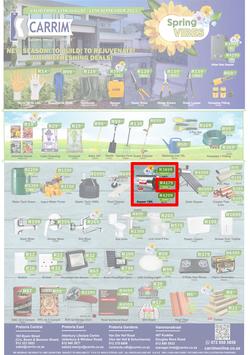 K Carrim Builders Mecca : Spring Vibes (11 August - 11 September 2023), page 1