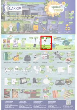 K Carrim Builders Mecca : Spring Vibes (11 August - 11 September 2023), page 1