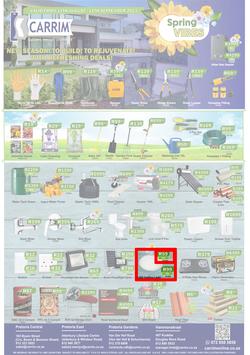 K Carrim Builders Mecca : Spring Vibes (11 August - 11 September 2023), page 1
