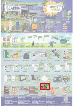 K Carrim Builders Mecca : Spring Vibes (11 August - 11 September 2023), page 1