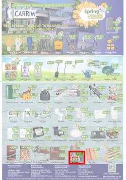 K Carrim Builders Mecca : Spring Vibes (11 August - 11 September 2023), page 1