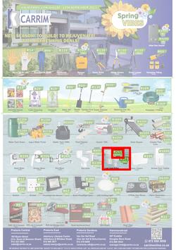 K Carrim Builders Mecca : Spring Vibes (11 August - 11 September 2023), page 1