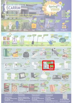 K Carrim Builders Mecca : Spring Vibes (11 August - 11 September 2023), page 1