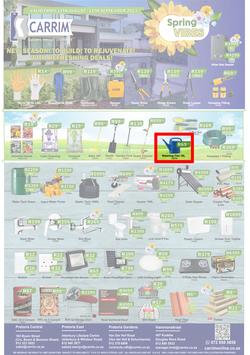 K Carrim Builders Mecca : Spring Vibes (11 August - 11 September 2023), page 1