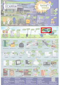 K Carrim Builders Mecca : Spring Vibes (11 August - 11 September 2023), page 1