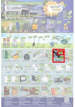 K Carrim Builders Mecca : Spring Vibes (11 August - 11 September 2023), page 1