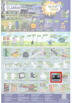 K Carrim Builders Mecca : Spring Vibes (11 August - 11 September 2023), page 1