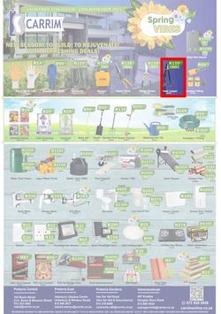 K Carrim Builders Mecca : Spring Vibes (11 August - 11 September 2023), page 1