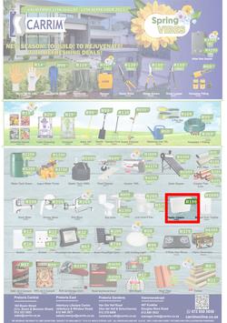 K Carrim Builders Mecca : Spring Vibes (11 August - 11 September 2023), page 1