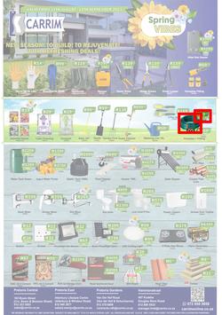 K Carrim Builders Mecca : Spring Vibes (11 August - 11 September 2023), page 1