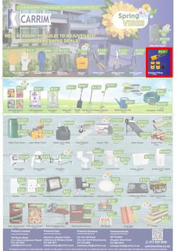 K Carrim Builders Mecca : Spring Vibes (11 August - 11 September 2023), page 1