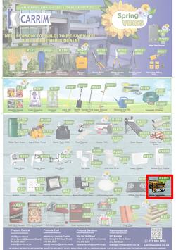 K Carrim Builders Mecca : Spring Vibes (11 August - 11 September 2023), page 1