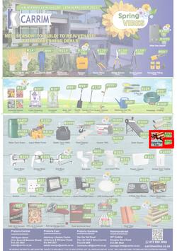 K Carrim Builders Mecca : Spring Vibes (11 August - 11 September 2023), page 1