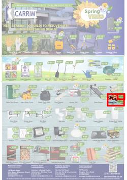 K Carrim Builders Mecca : Spring Vibes (11 August - 11 September 2023), page 1