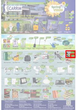 K Carrim Builders Mecca : Spring Vibes (11 August - 11 September 2023), page 1