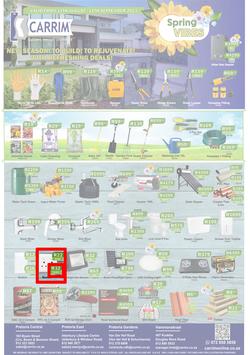 K Carrim Builders Mecca : Spring Vibes (11 August - 11 September 2023), page 1