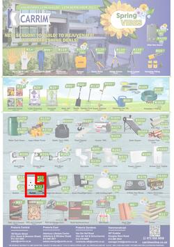 K Carrim Builders Mecca : Spring Vibes (11 August - 11 September 2023), page 1