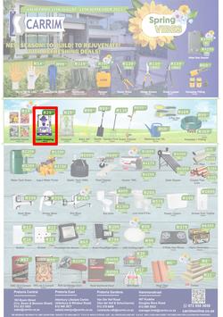 K Carrim Builders Mecca : Spring Vibes (11 August - 11 September 2023), page 1