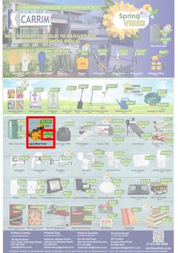 K Carrim Builders Mecca : Spring Vibes (11 August - 11 September 2023), page 1