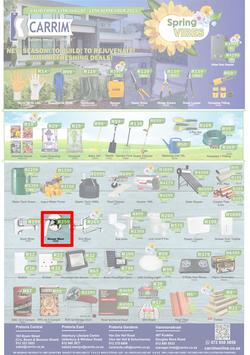 K Carrim Builders Mecca : Spring Vibes (11 August - 11 September 2023), page 1