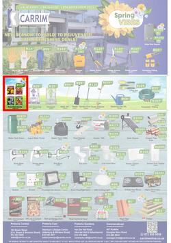 K Carrim Builders Mecca : Spring Vibes (11 August - 11 September 2023), page 1
