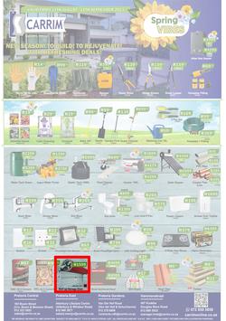 K Carrim Builders Mecca : Spring Vibes (11 August - 11 September 2023), page 1