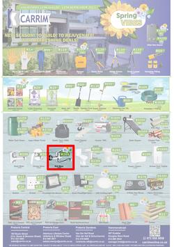 K Carrim Builders Mecca : Spring Vibes (11 August - 11 September 2023), page 1